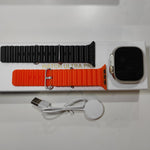 Smartwatch Ultra Pro con 2 correas ( negro + naranja  ) - additional image 7