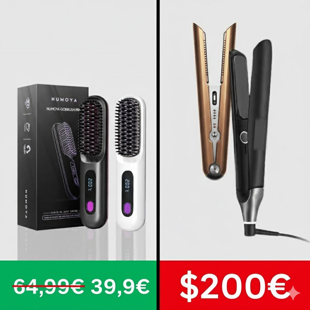 💎 DIAMO™ Cepillo Alisador Instantáneo + Regalo Exclusivo