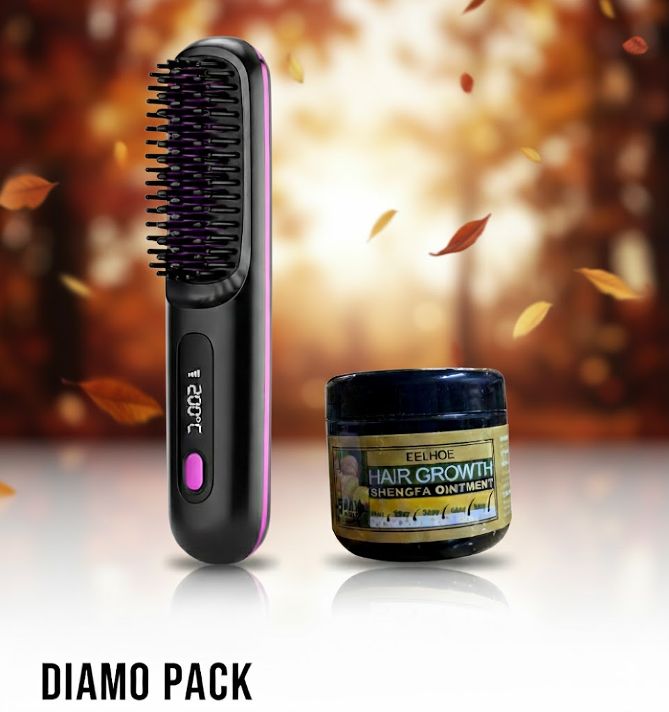 💎 DIAMO™ Cepillo Alisador Instantáneo + Regalo Exclusivo